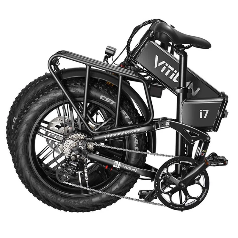 Vitilan i7 Pro 3.0 Electric Bike 20" Fat Tires 750W Motor 48V 20Ah Battery