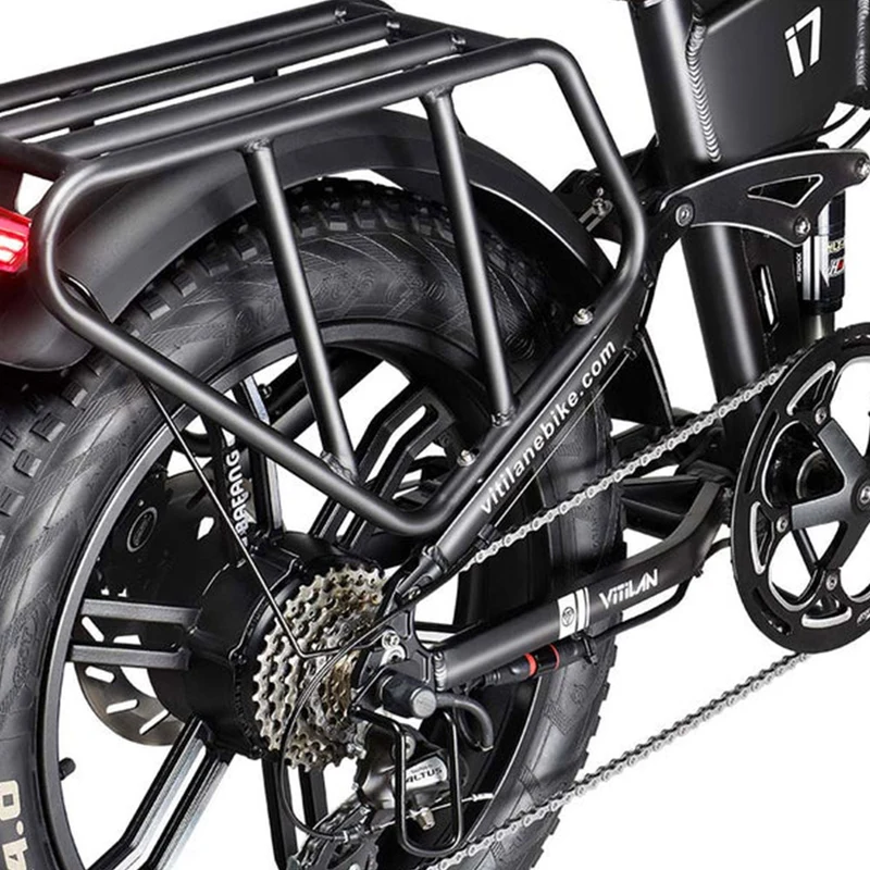 Vitilan i7 Pro 3.0 Electric Bike 20" Fat Tires 750W Motor 48V 20Ah Battery