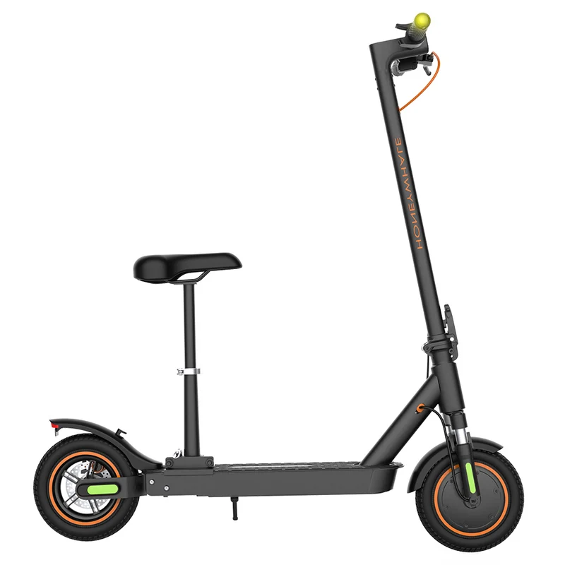 Honey Whale M2 MAX-B Electric Scooter with Seat 10" Tires 500W 12.5AH Battery