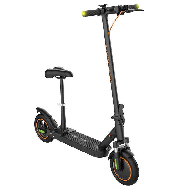 Honey Whale M2 MAX-B Electric Scooter with Seat 10" Tires 500W 12.5AH Battery