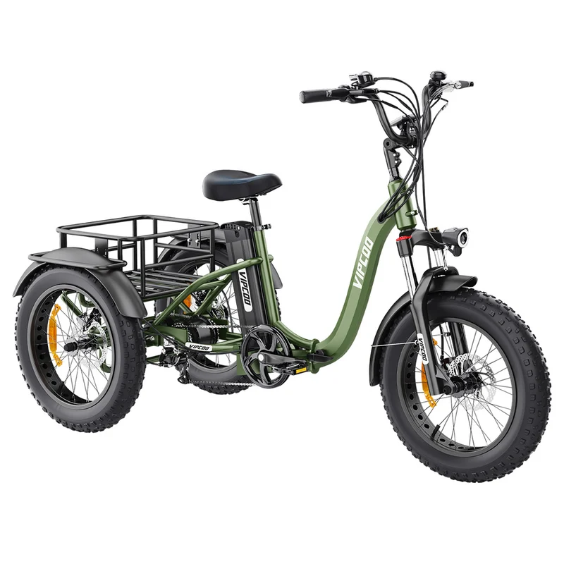 Vipcoo VC-ET1 Electric Cargo Tricycle 20" Tires 750W 48V 20Ah