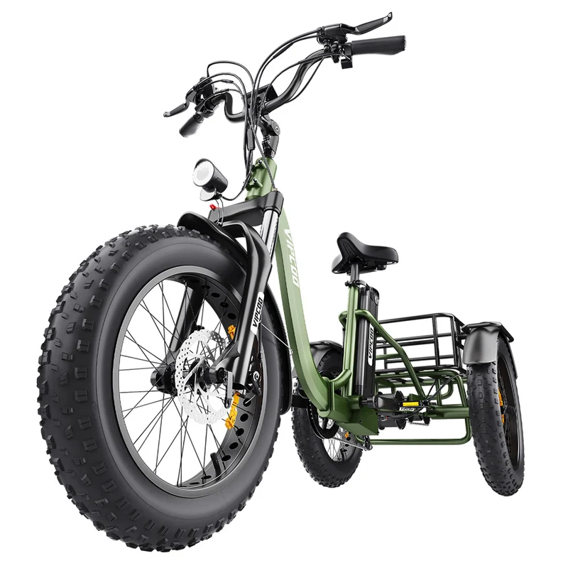 Vipcoo VC-ET1 Electric Cargo Tricycle 20" Tires 750W 48V 20Ah