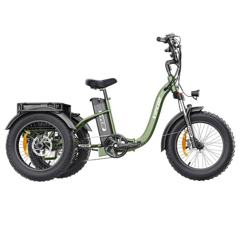 Vipcoo VC-ET1 Electric Cargo Tricycle 20" Tires 750W 48V 20Ah