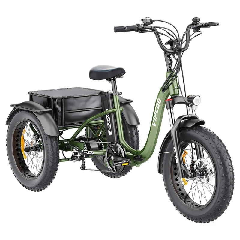 Vipcoo VC-ET1 Electric Cargo Tricycle 20" Tires 750W 48V 20Ah