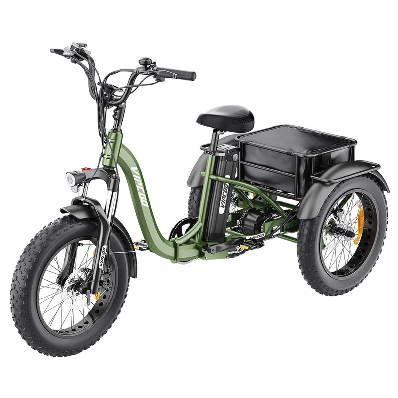 Vipcoo VC-ET1 Electric Cargo Tricycle 20" Tires 750W 48V 20Ah
