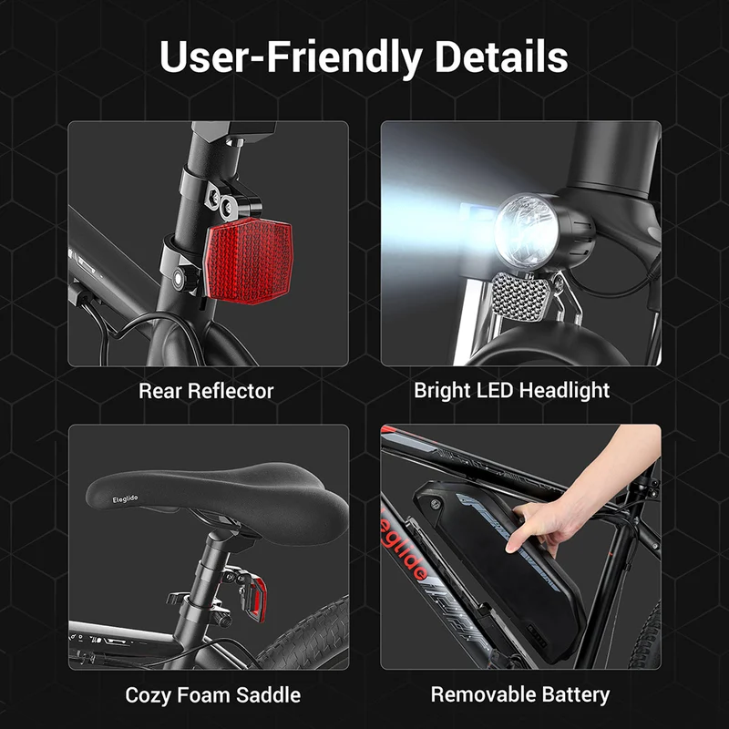 Eleglide Mopride 2 Electric Mountain Bike & Battery Combo