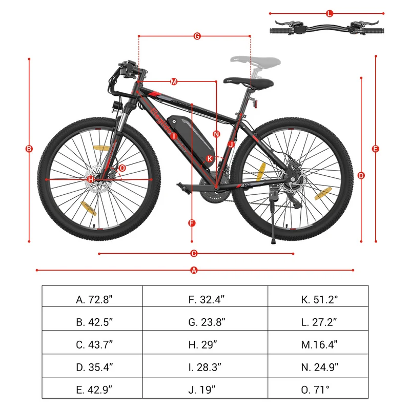 Eleglide Mopride 2 Electric Mountain Bike & Battery Combo