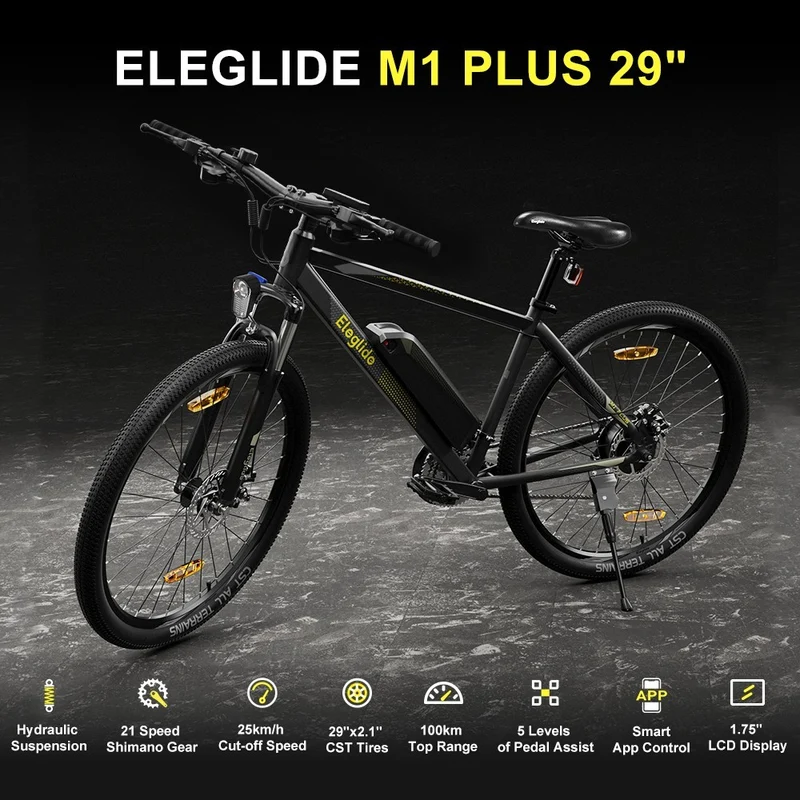 2-Pack Eleglide M1 Plus Electric Mountain Bike Offer