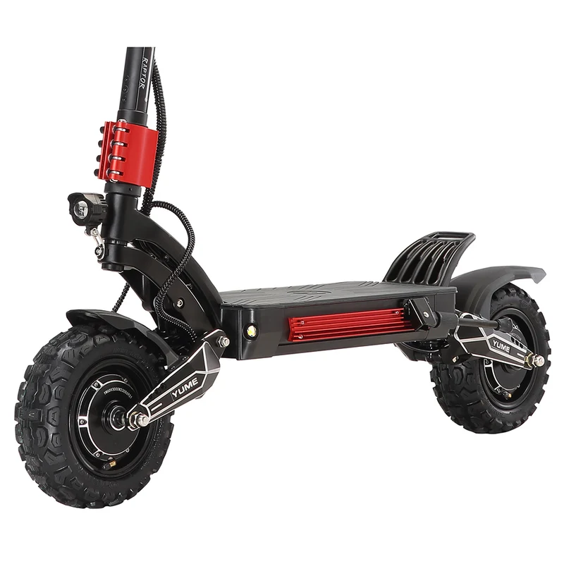 YUME Raptor Electric Scooter 11" Tires Dual 3000W Motors 60V 27Ah Battery