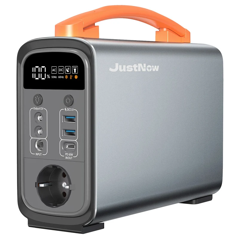 JustNow GT240 Pro 240W Portable Power Station 320Wh Battery