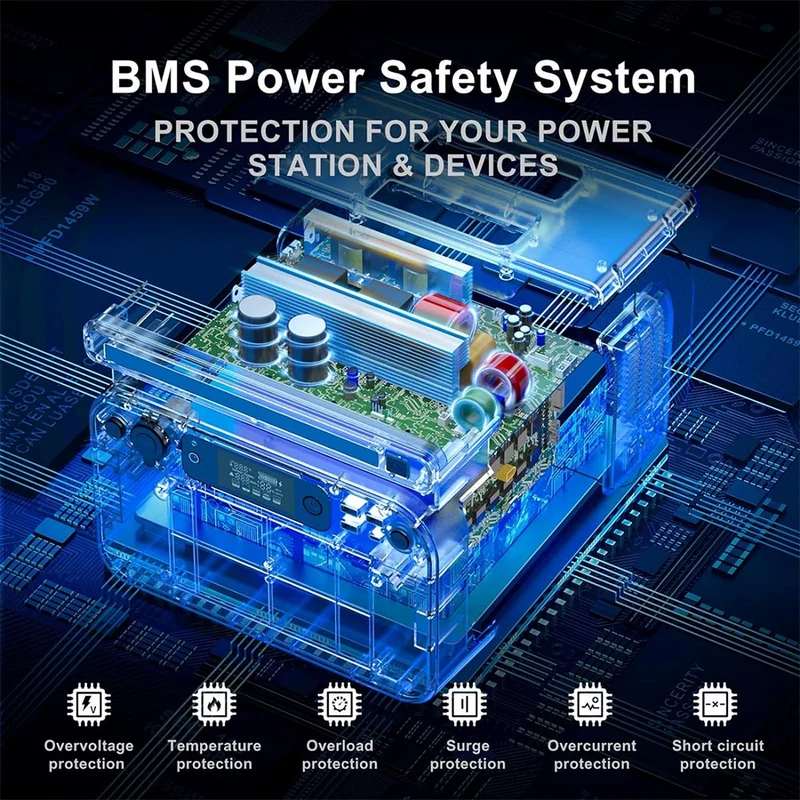 JustNow 500W Portable Power Station 518Wh LiFePO4 Battery