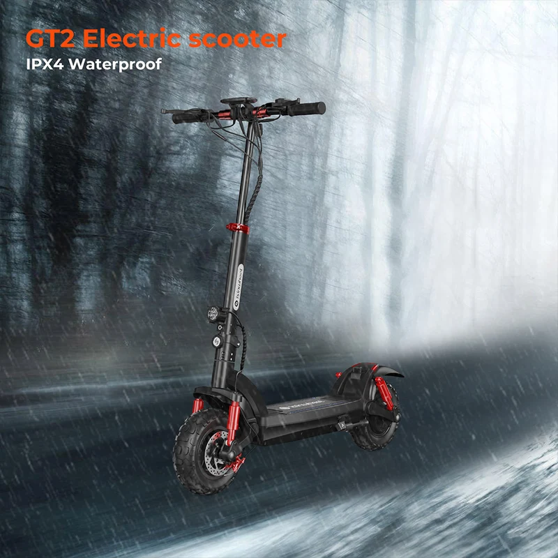 isinwheel GT2 Electric Scooter 11" Off-road Tires 800W Motor 48V 15Ah Battery