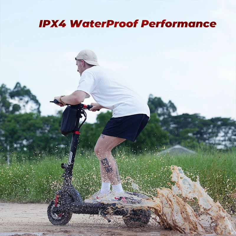 isinwheel GT2 Electric Scooter 11" Off-road Tires 800W Motor 48V 15Ah Battery