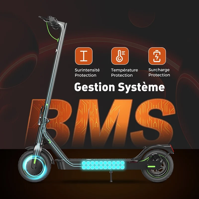 isinwheel S9 Pro Electric Scooter 8.5" Tires 350W Motor 36V 7.5Ah Battery