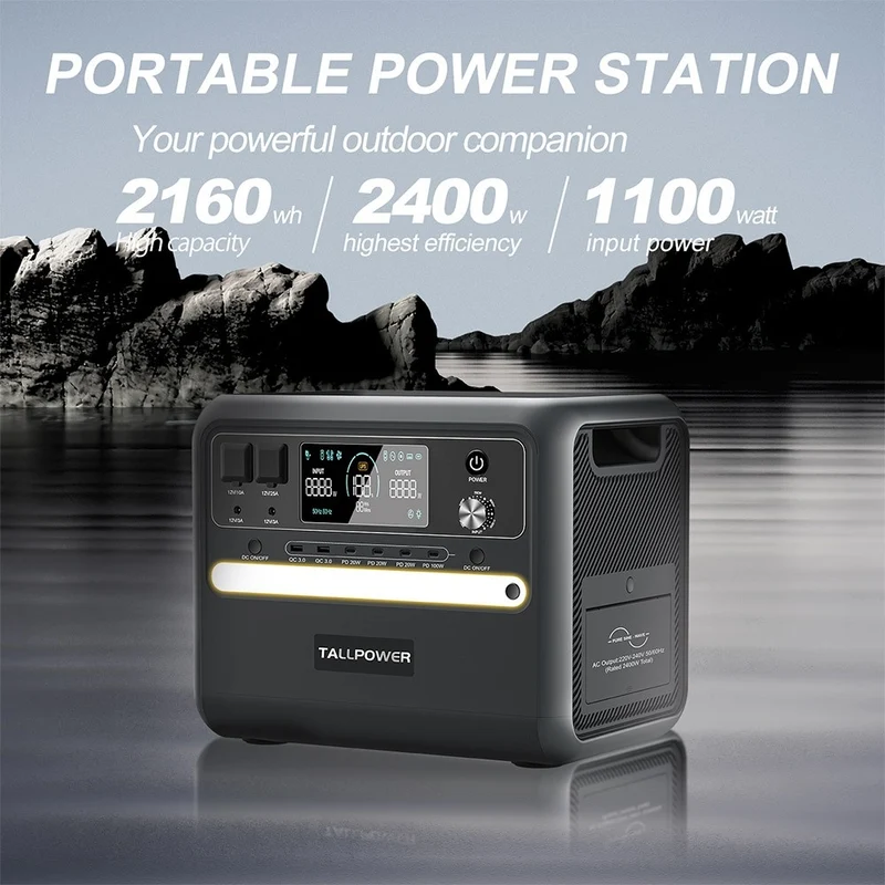 TALLPOWER V2400 Portable Power Station