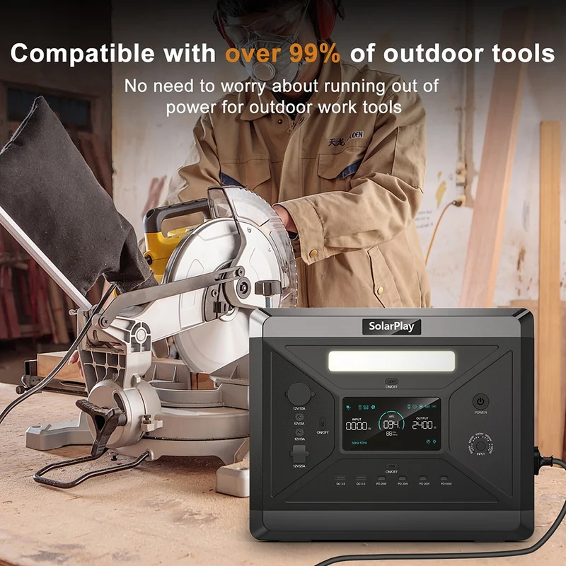 SolarPlay Q2501 Portable Power Station