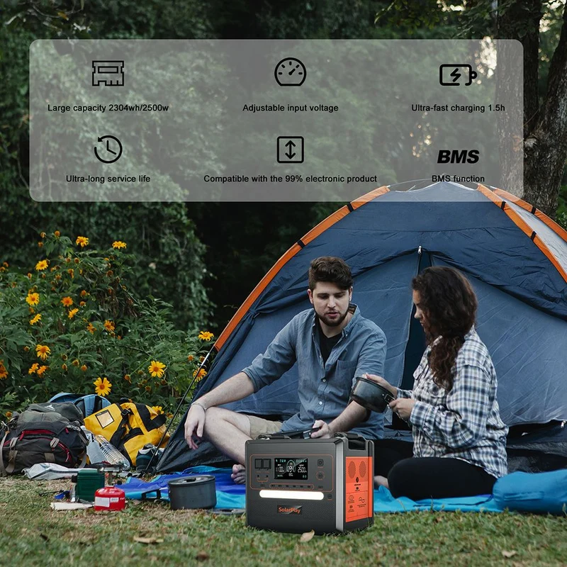 SolarPlay Q2402M Portable Power Station