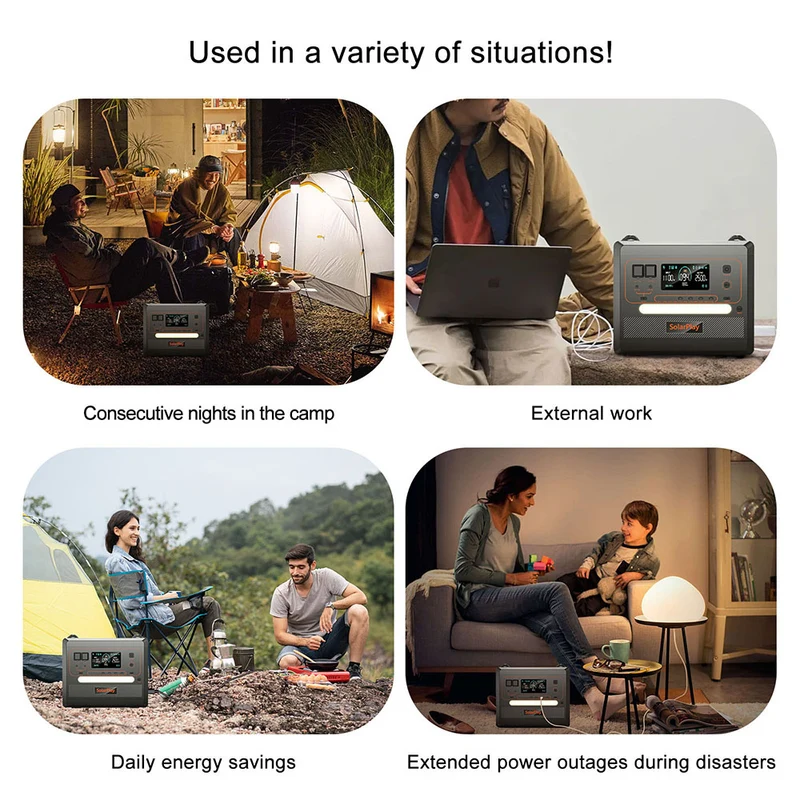SolarPlay Q2402M Portable Power Station