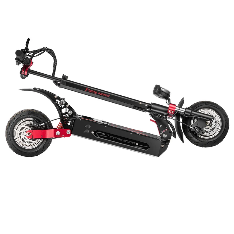 BOYUEDA Q7 Pro Max Electric Scooter 10" Tires Dual 1600W Motors 52V 28Ah Battery