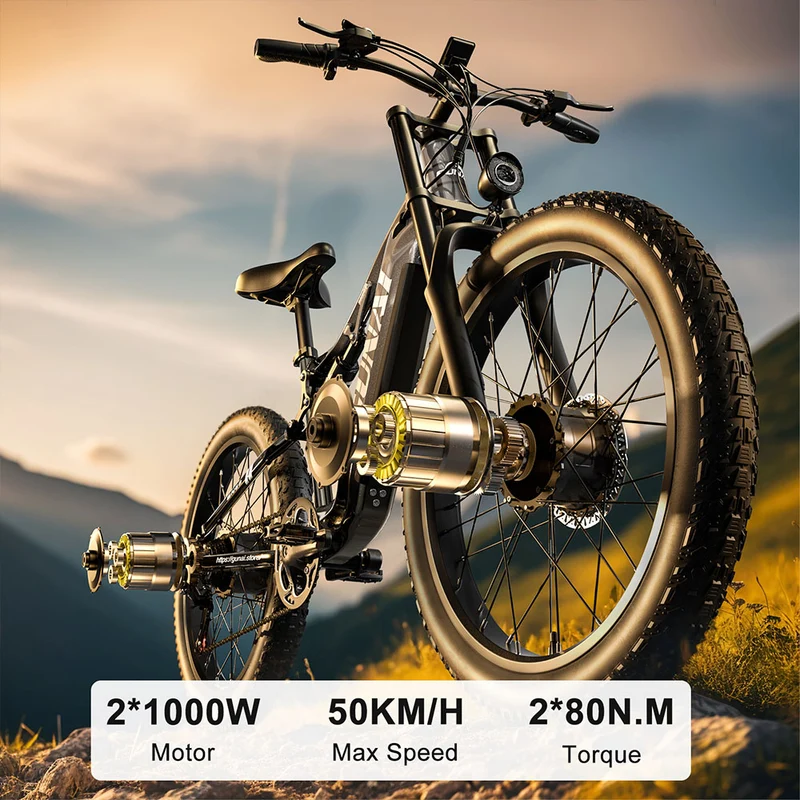 2-Pack GUNAI GN68 Electric Bike Offer