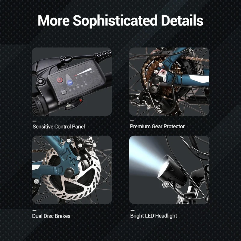 2-Pack Eleglide M1 Electric Montain Bike Offer