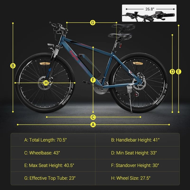 2-Pack Eleglide M1 Electric Montain Bike Offer