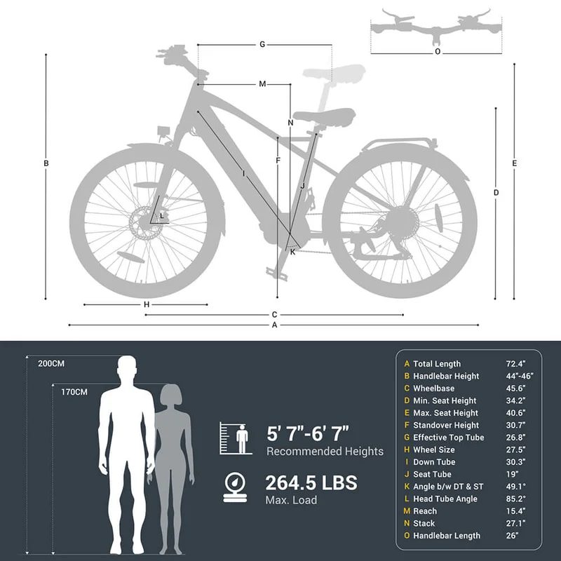 2-Pack Eleglide C1 Electric Trekking Bike Offer