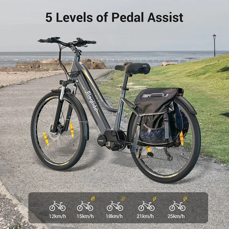 2-Pack Eleglide C1 Step-Thru Electric Trekking Bike Offer