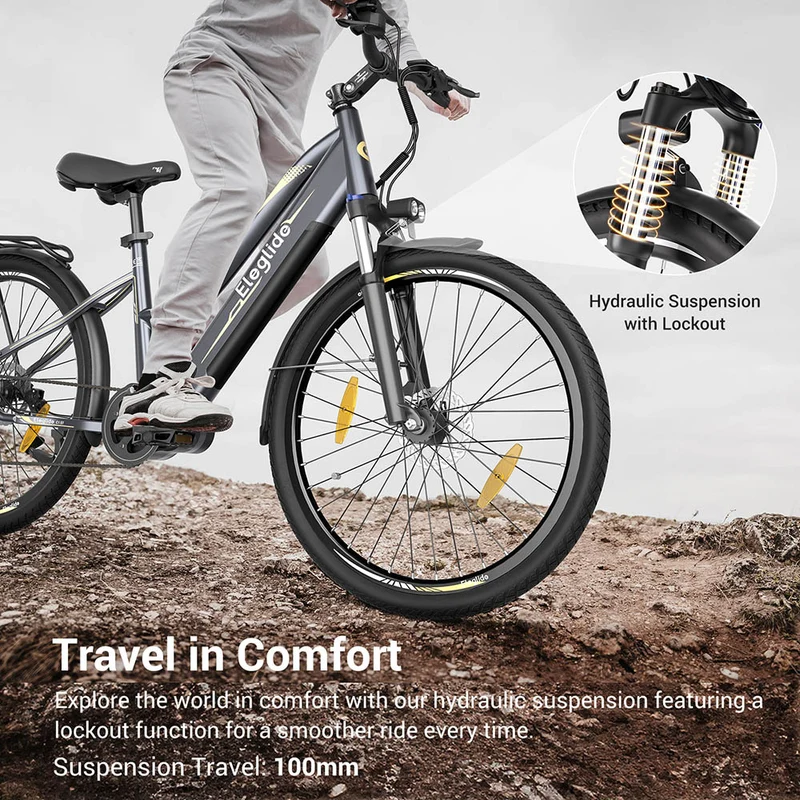2-Pack Eleglide C1 Step-Thru Electric Trekking Bike Offer
