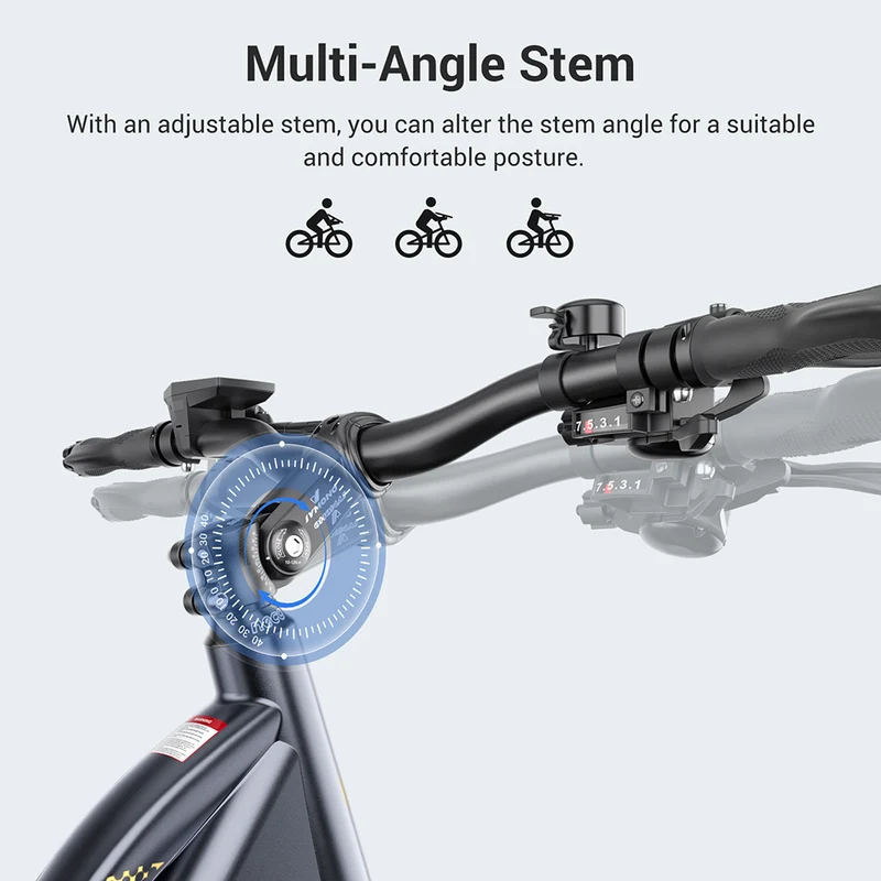 2-Pack Eleglide C1 Step-Thru Electric Trekking Bike Offer