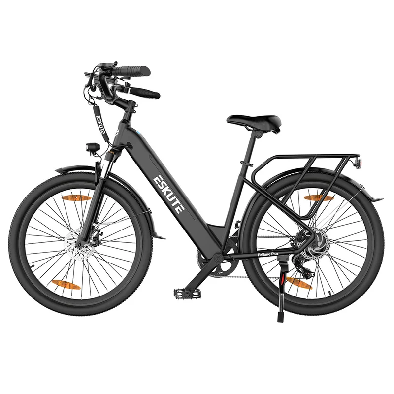 ESKUTE Polluno Plus Electric Commuter Bike 28" Tires 250W Motor 36V 20Ah Battery