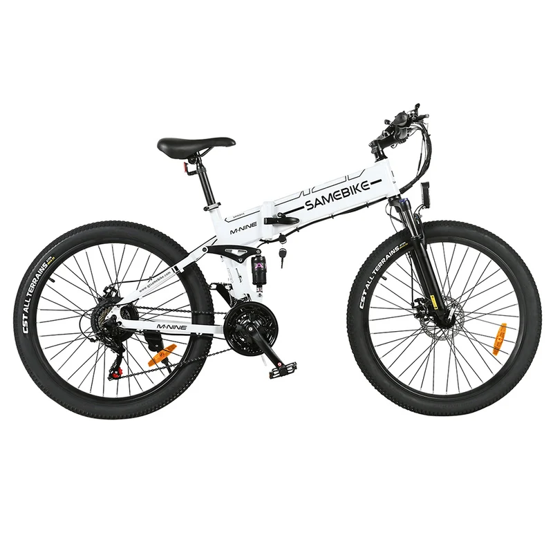 SAMEBIKE LO26-II FT Wheel Electric Bike 26" Tires 750W Motor 48V 12.5Ah Battery