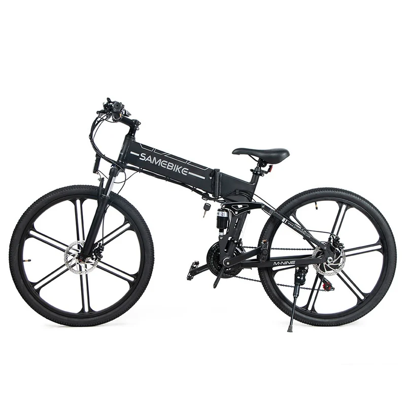 SAMEBIKE LO26-II FT Wheel Electric Bike 26" Tires 750W Motor 48V 12.5Ah Battery