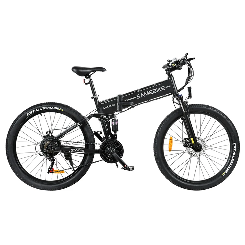 SAMEBIKE LO26-II FT Wheel Electric Bike 26" Tires 750W Motor 48V 12.5Ah Battery