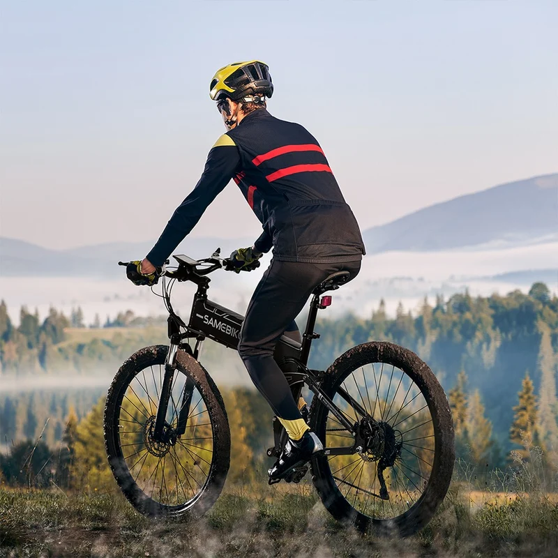 SAMEBIKE LO26-II FT Wheel Electric Bike 26" Tires 750W Motor 48V 12.5Ah Battery