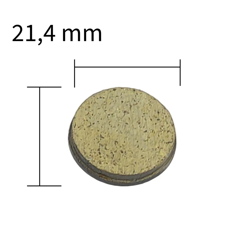 Fiido E-Bike Bremsbelag D3 Pro D1/D2/D2S/D3/D3S/D4S/D11 Semi-Metall 2 Paar
