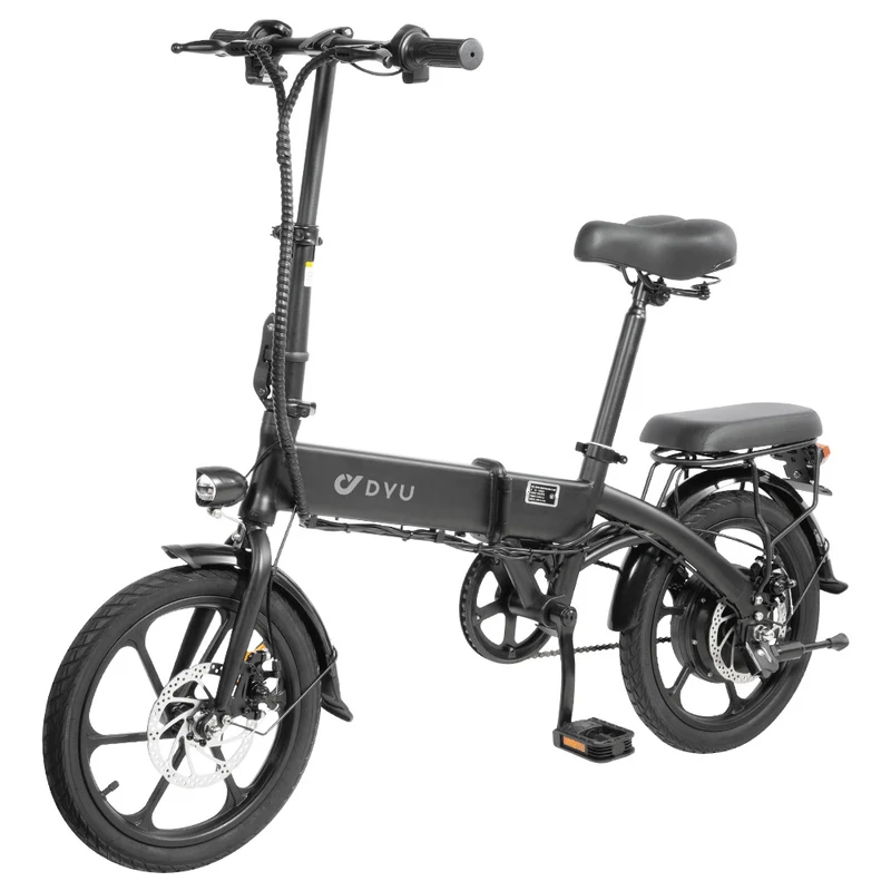 DYU A1F Electric City Bike 16" Tire 250W Motor 36V 7.5Ah Battery