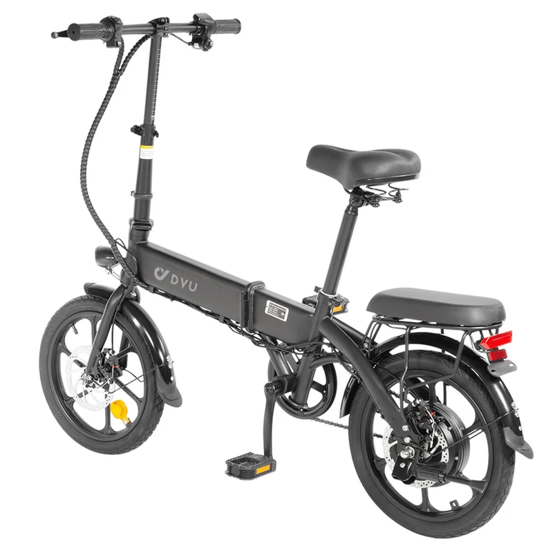 DYU A1F Electric City Bike 16" Tire 250W Motor 36V 7.5Ah Battery