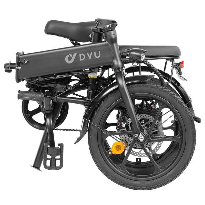 DYU A1F Electric City Bike 16" Tire 250W Motor 36V 7.5Ah Battery