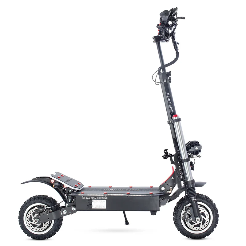Halo Knight T107 Pro Electric Scooter 11" Tires Dual 3000W Motors 60V 38.4Ah Battery