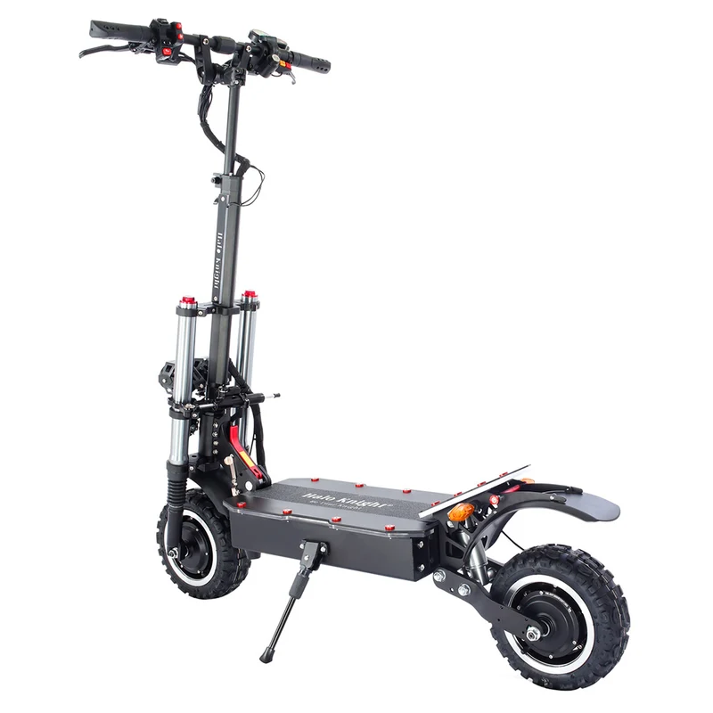 Halo Knight T107 Pro Electric Scooter 11" Tires Dual 3000W Motors 60V 38.4Ah Battery