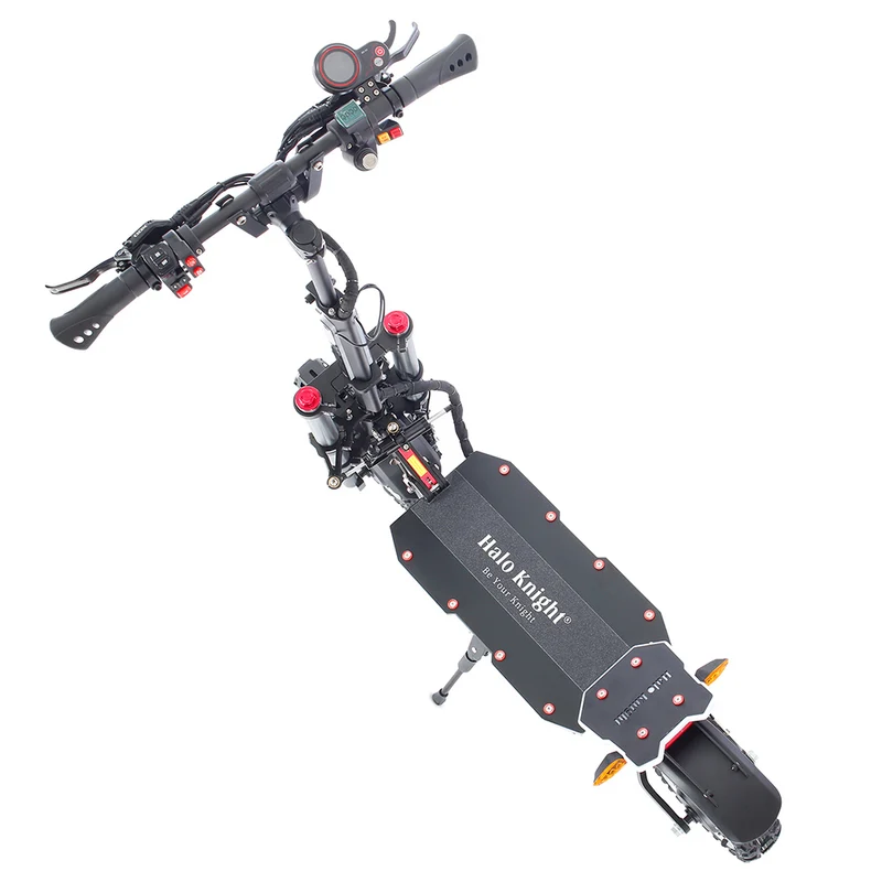 Halo Knight T107 Pro Electric Scooter 11" Tires Dual 3000W Motors 60V 38.4Ah Battery