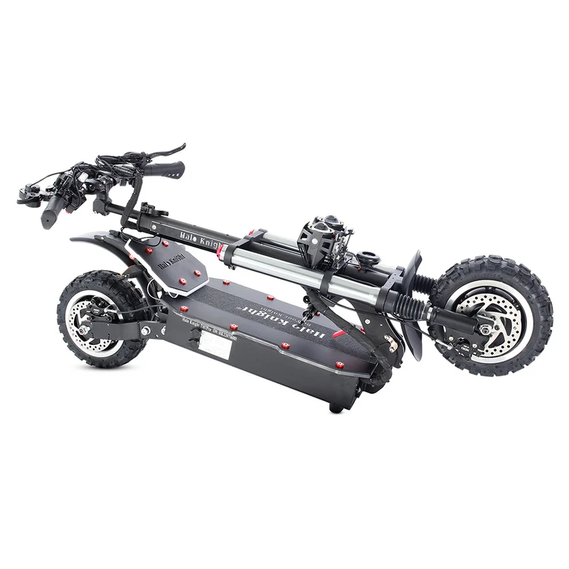 Halo Knight T107 Pro Electric Scooter 11" Tires Dual 3000W Motors 60V 38.4Ah Battery