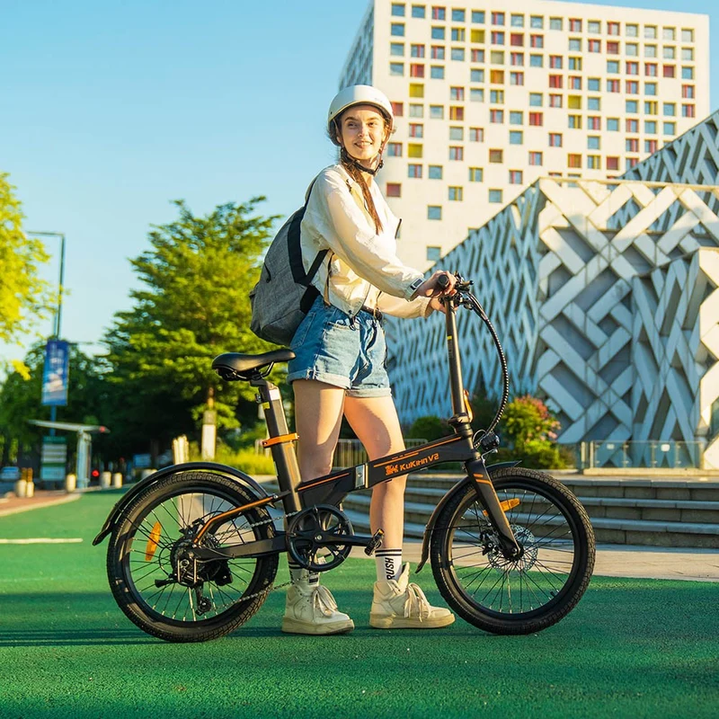 KuKirin V2 Electric City Bike 20" Tires 250W Motor 36V 7.5Ah Battery