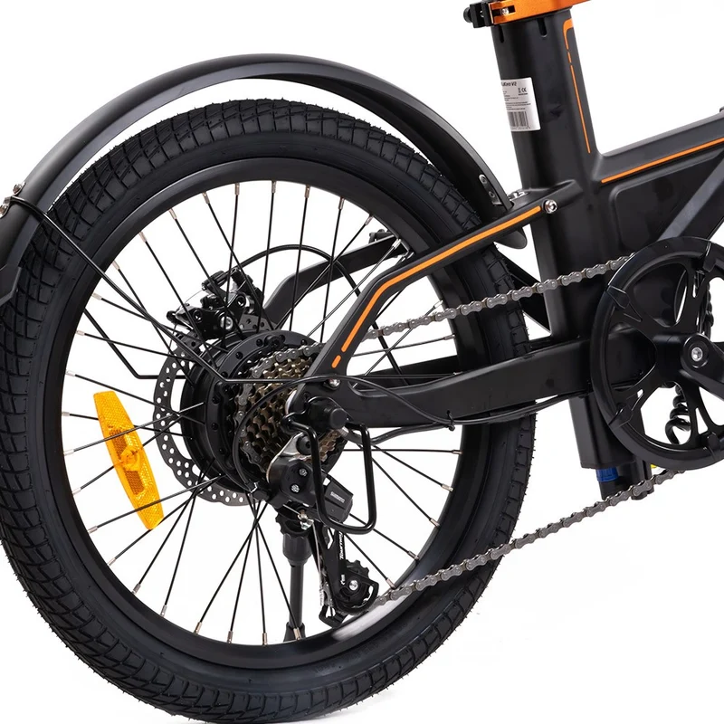 KuKirin V2 Electric City Bike 20" Tires 250W Motor 36V 7.5Ah Battery