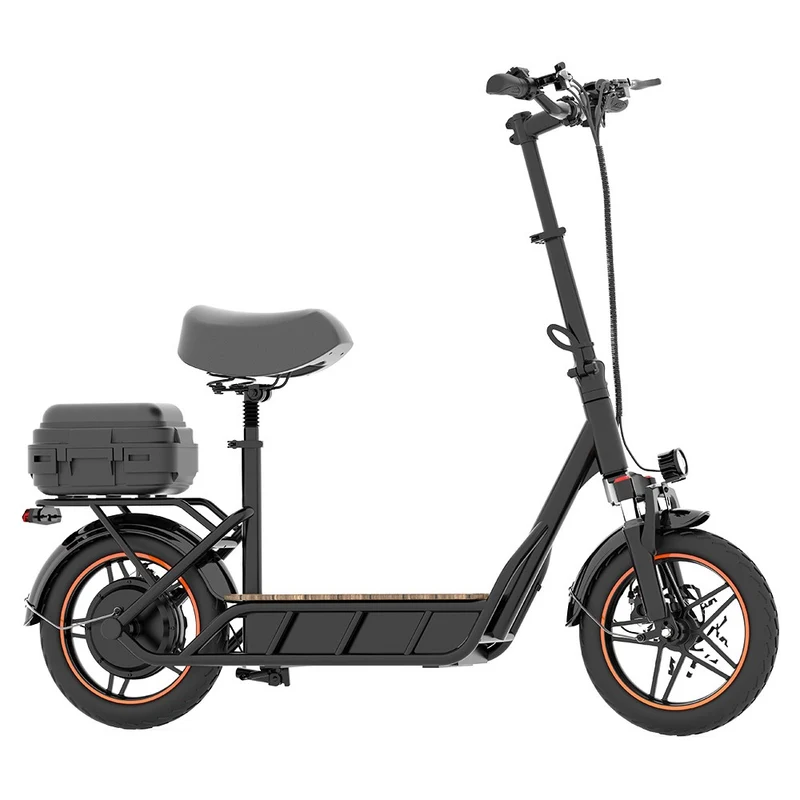 KuKirin C1 Pro Electric Scooter with Seat 14" Off-Road Tires 500W Motor
