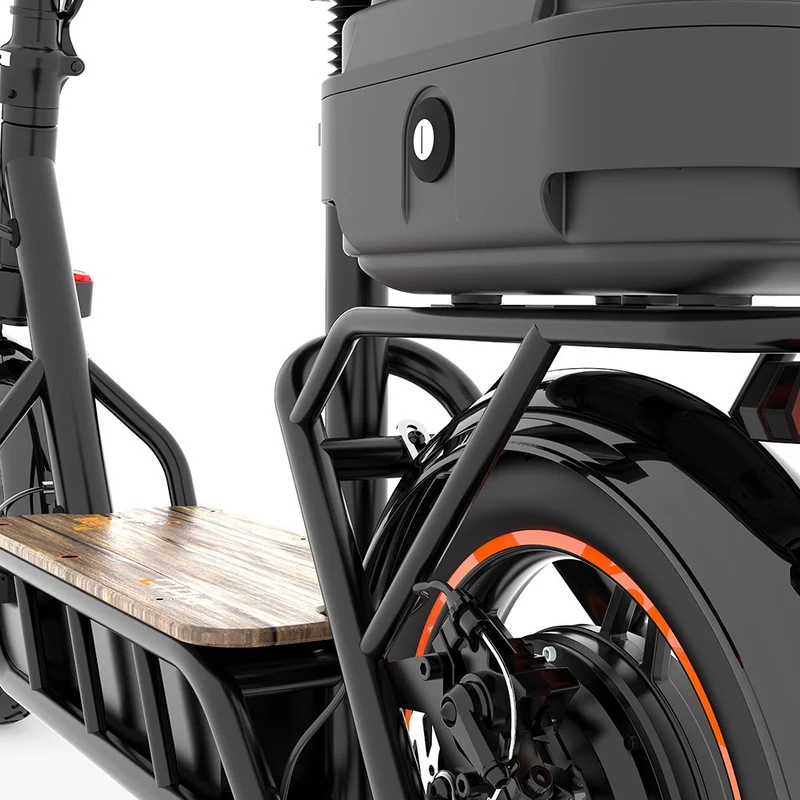 KuKirin C1 Pro Electric Scooter with Seat 14" Off-Road Tires 500W Motor