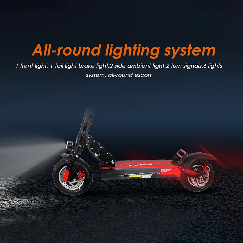 KuKirin M4 Electric Scooter with Seat 10" Tires 500W Motor 48V 12.5Ah Battery