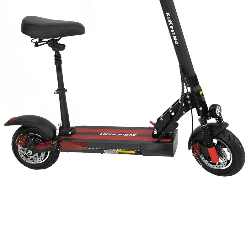 KuKirin M4 Electric Scooter with Seat 10" Tires 500W Motor 48V 12.5Ah Battery