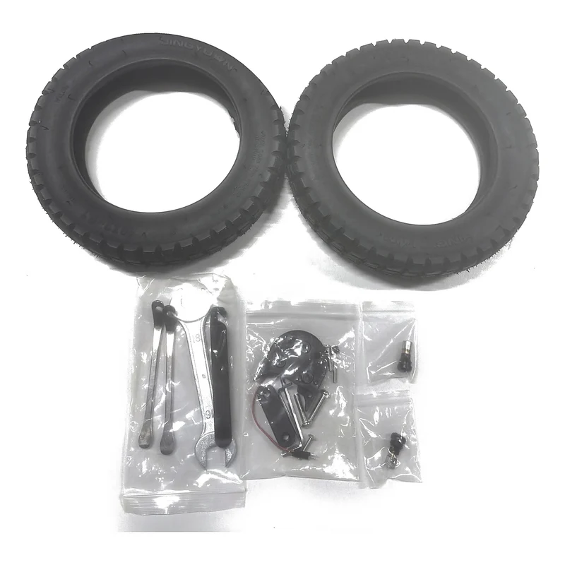 10 Zoll Tubeless Umbaukit 2x Offroad Reifen 10x2-6.1 für Xiaomi Pro 2 1S Mi 3